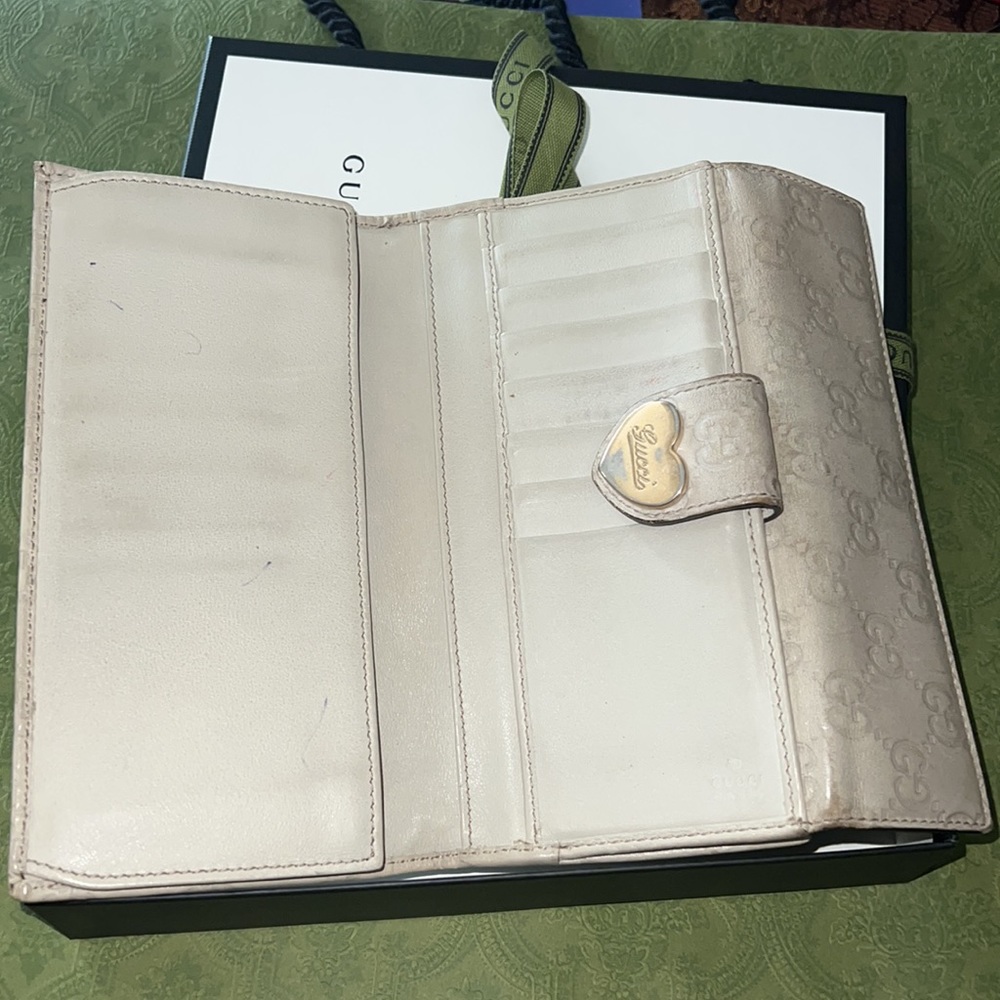Authentic Gucci Guccissima long leather wallet - Picture 13 of 13